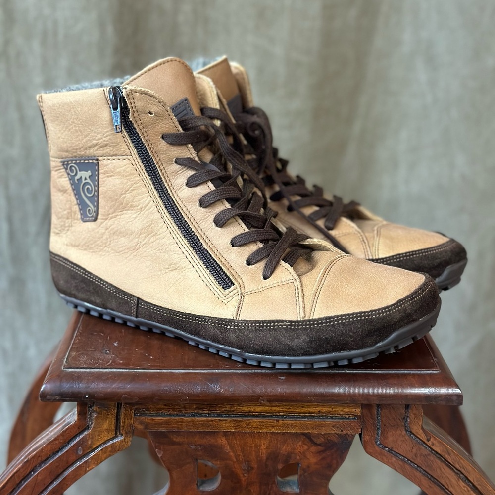 Barefoot Winter Boots for Women – Alaskan Buffalo Carmel size 41/ 10 W